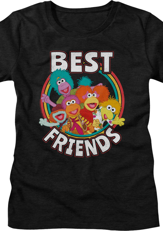 Womens Best Friends Fraggle Rock Shirt - main product image