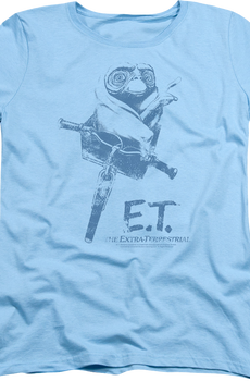 Womens Bike Ride ET Shirt