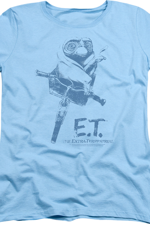 Womens Bike Ride ET Shirtmain product image