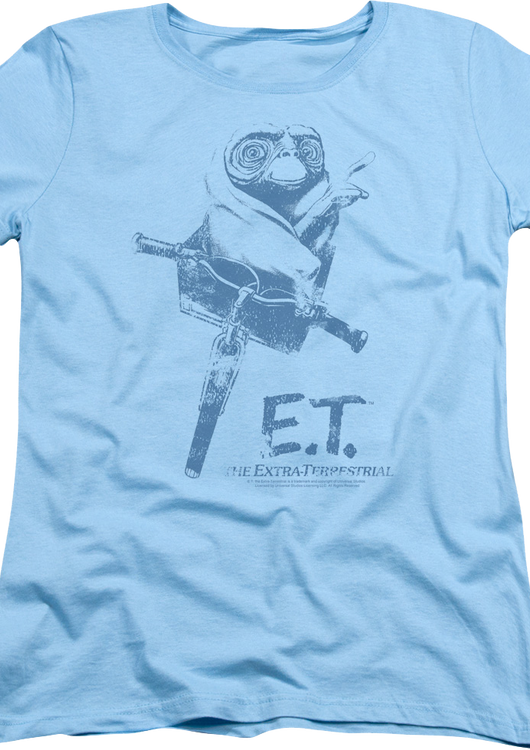 Womens Bike Ride ET Shirt - main product image