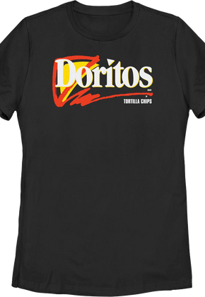 Womens Black 90s Logo Doritos Shirt