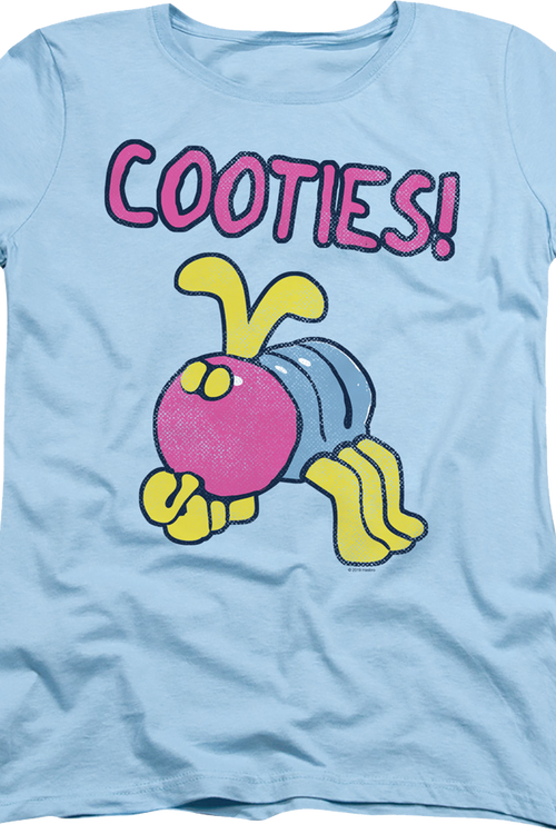 Womens Blue Cooties Shirtmain product image