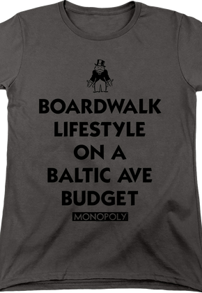 Womens Boardwalk Lifestyle Monopoly Shirt