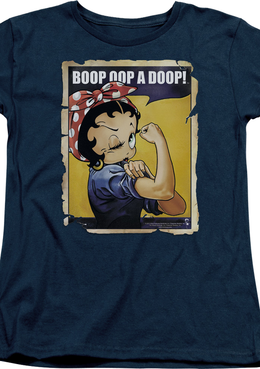 Womens Boop Oop A Doop Betty Boop Shirt - main product image
