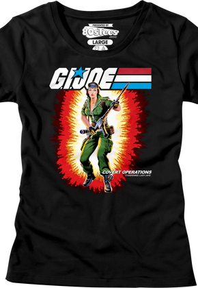 Womens Box Art Lady Jaye GI Joe Shirt