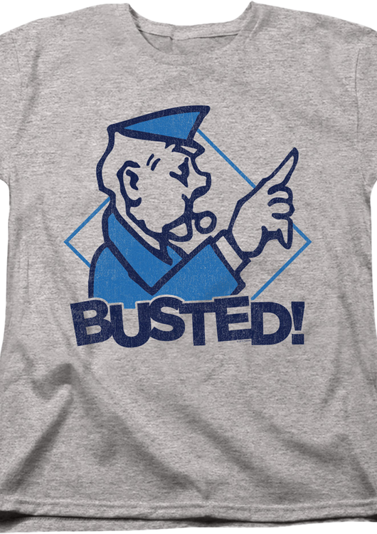 Womens Busted Monopoly Shirt - main product image