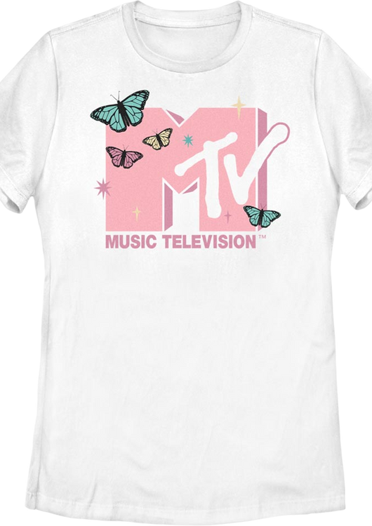 Womens Butterflies Logo MTV Shirt - main product image