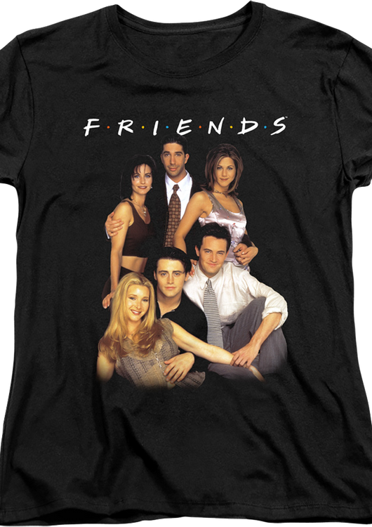 Womens Cast Photo Friends Shirt - main product image
