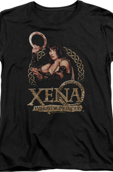 Womens Chakram Xena Warrior Princess Shirt