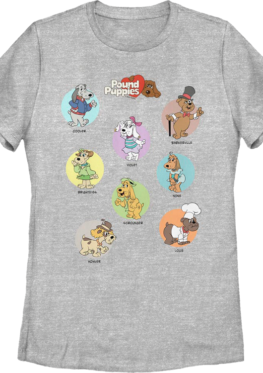 Womens Characters Pound Puppies Shirt - main product image