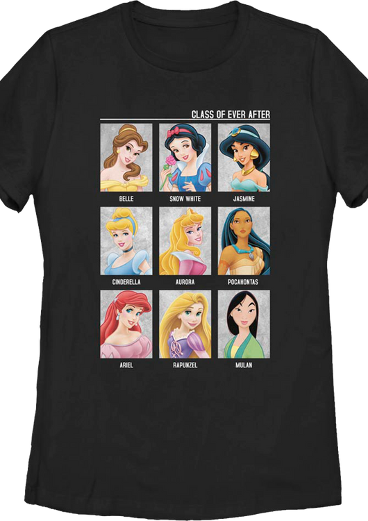Womens Class Of Ever After Disney Shirt - main product image
