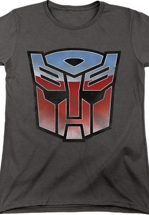 Womens Classic Autobots Logo Transformers Shirt