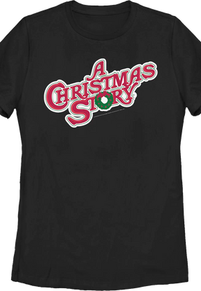 Womens Classic Logo A Christmas Story Shirt