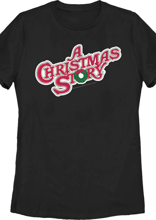Womens Classic Logo A Christmas Story Shirt - main product image