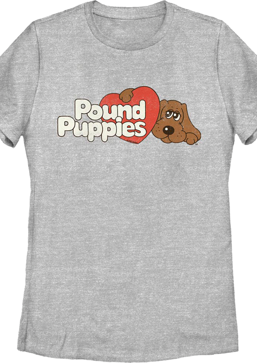 Womens Classic Logo Pound Puppies Shirt - main product image