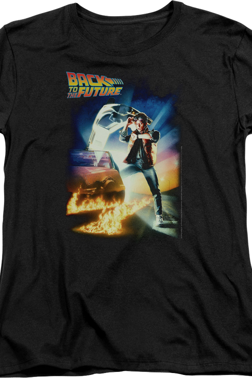 Womens Classic Movie Poster Back To The Future Shirtmain product image