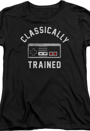 Womens Classically Trained NES Controller Shirt