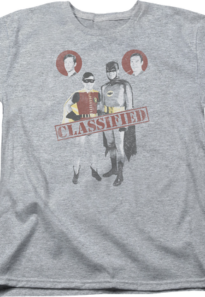 Womens Classified Batman TV Series Shirt