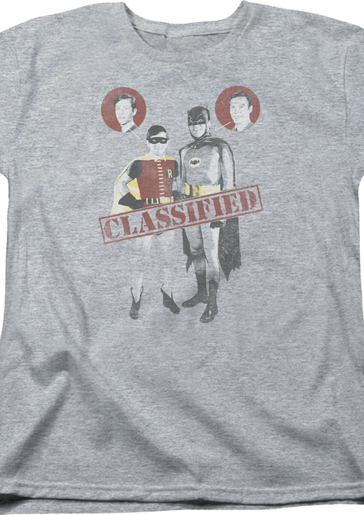 Womens Classified Batman TV Series Shirt - main product image