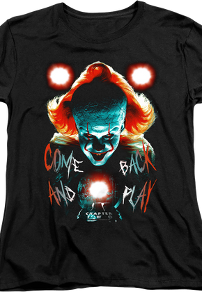 Womens Come Back And Play IT Chapter Two Shirt