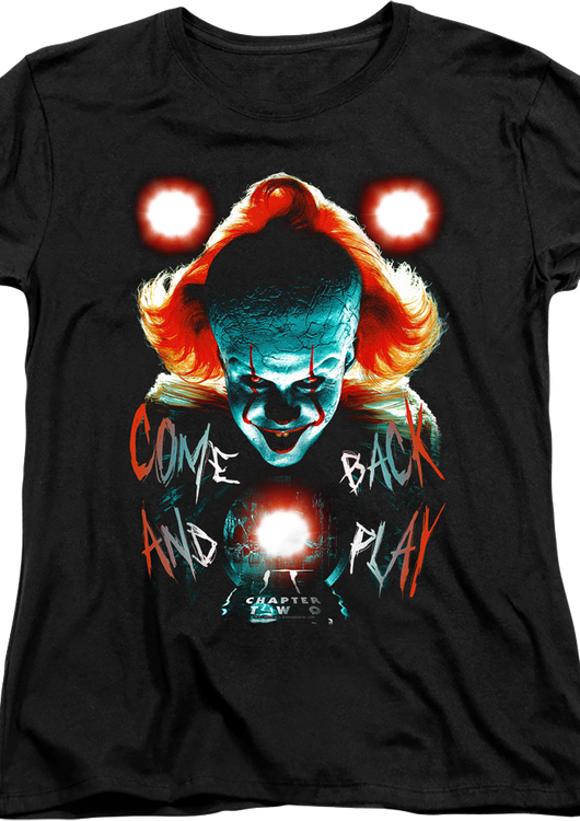 Womens Come Back And Play IT Chapter Two Shirt - main product image