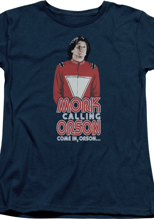 Womens Come In Orson Mork And Mindy Shirt - main product image