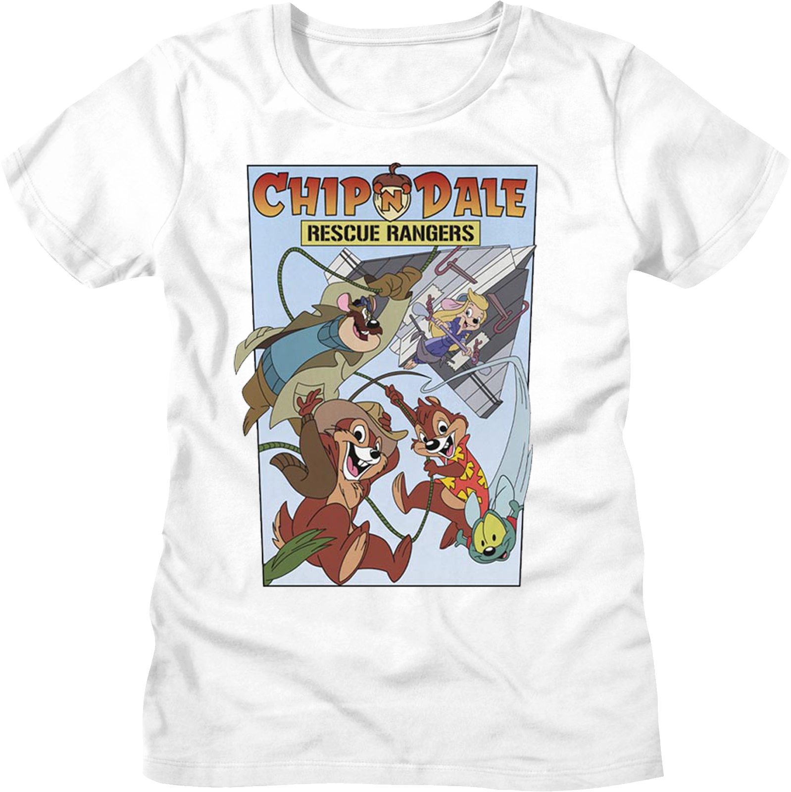 Chip and dale rescue top rangers shirt