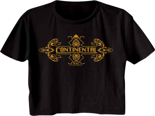 Womens Continental John Wick Crop Top - main product image
