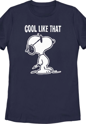 Womens Cool Like That Peanuts Shirt