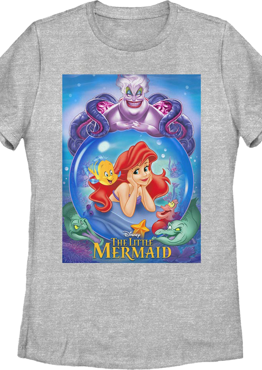 Womens Crystal Ball Poster Little Mermaid Shirt - main product image
