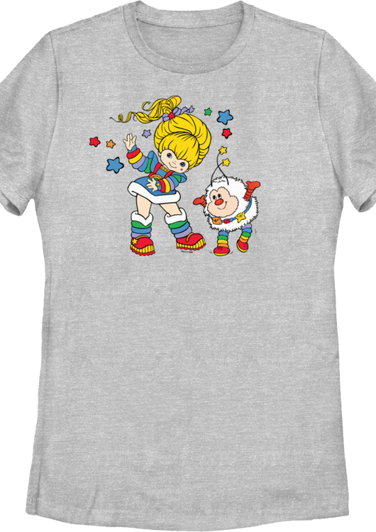 Womens Dancing Rainbow Brite Shirt - main product image