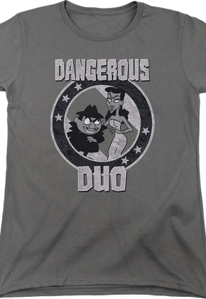 Womens Dangerous Duo Rocky and Bullwinkle Shirt