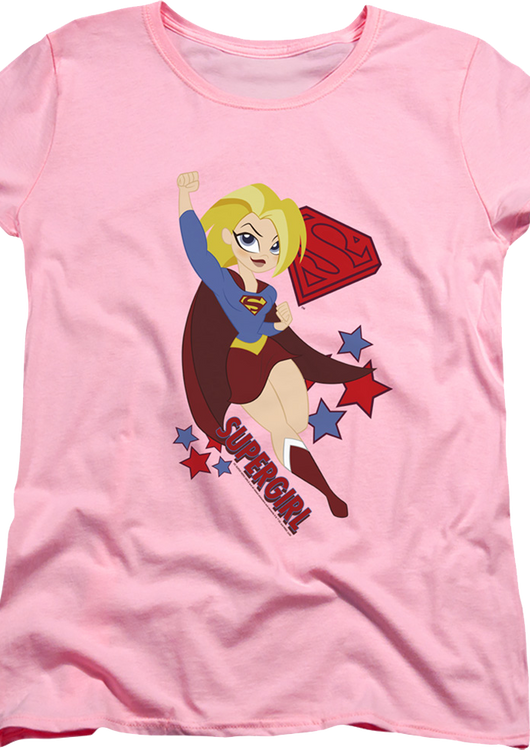 Womens DC Super Hero Girls Supergirl Shirt - main product image