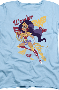 Womens DC Super Hero Girls Wonder Woman Shirt