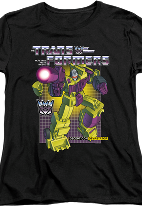 Womens Decepticon Devastator Transformers Shirt