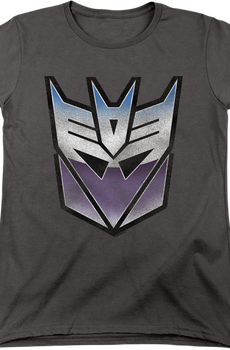 Womens Decepticon Vintage Logo Transformers Shirt