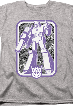 Womens Decepticons Leader Megatron Transformers Shirt