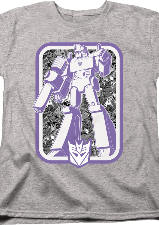 Womens Decepticons Leader Megatron Transformers Shirt - main product image