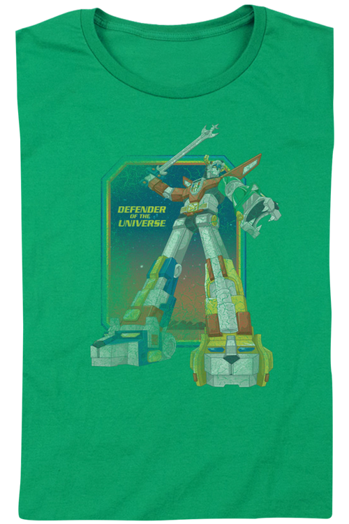 Womens Defender of the Universe Voltron Shirtmain product image