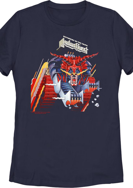 Womens Defenders Of The Faith Judas Priest Shirt - main product image
