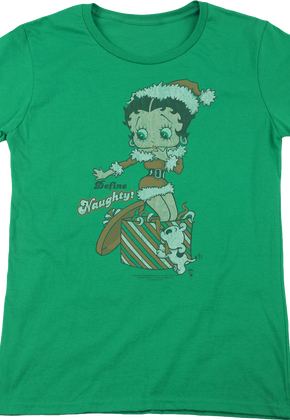 Womens Define Naughty Betty Boop Shirt