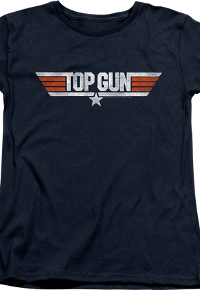Womens Classic Logo Top Gun Shirt