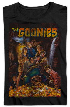 Womens Distressed Poster Goonies Shirt