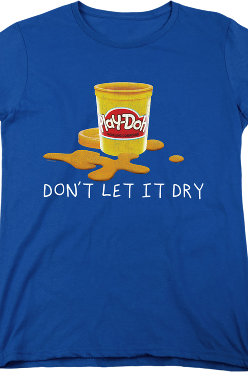 Womens Don't Let It Dry Play-Doh Shirt - main product image