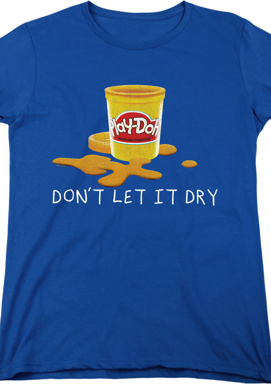 Womens Don't Let It Dry Play-Doh Shirt - main product image
