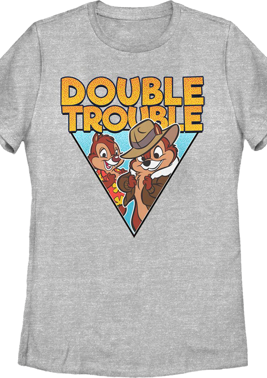 Womens Double Trouble Chip 'n Dale Rescue Rangers Shirt - main product image