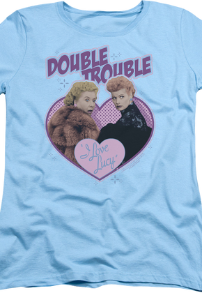 Womens Double Trouble I Love Lucy Shirt