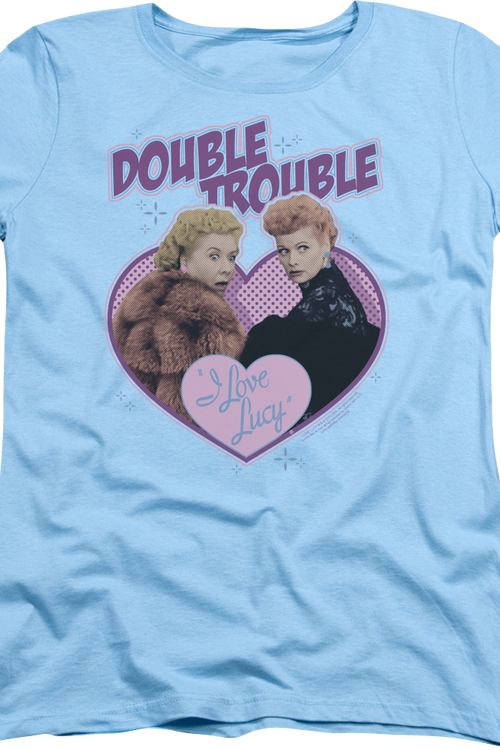 Womens Double Trouble I Love Lucy Shirtmain product image