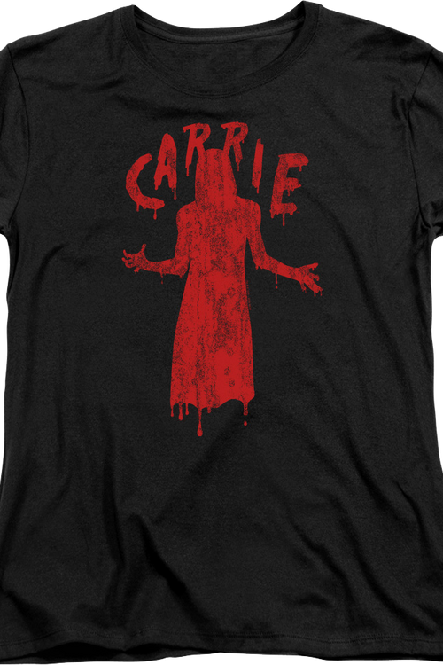 Womens Dripping Blood Carrie Shirt - main product image