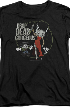 Womens Drop Dead Gorgeous Betty Boop Shirt
